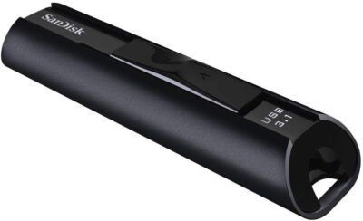 SanDisk 256GB Extreme PRO USB 3.1 Solid State Flash Drive - SDCZ880-256G-G46, Black - Image 3