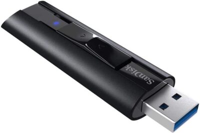 SanDisk Extreme PRO USB 3.2 Solid State 512GB Flash Drive for High Speed Transfer 420MB/s Read Speed - Works with Computers, Laptops (SDCZ880-512G-G46) Bundle with (1) Everything But Stromboli Lanyard wholesale
