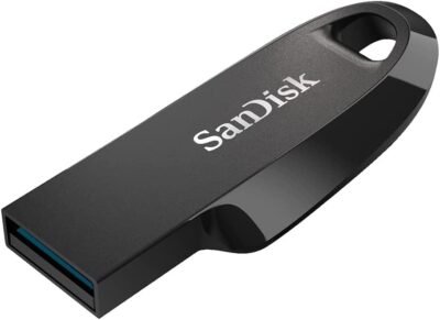 SanDisk Ultra Curve 256GB Flash Drive USB Drive 3.2 Gen 1 USB-A High Speed Thumb Drive for Computers, Laptops, Desktops 100MB/s (SDCZ550-256G-G46) Bundle with (1) Everything But Stromboli Lanyard wholesale