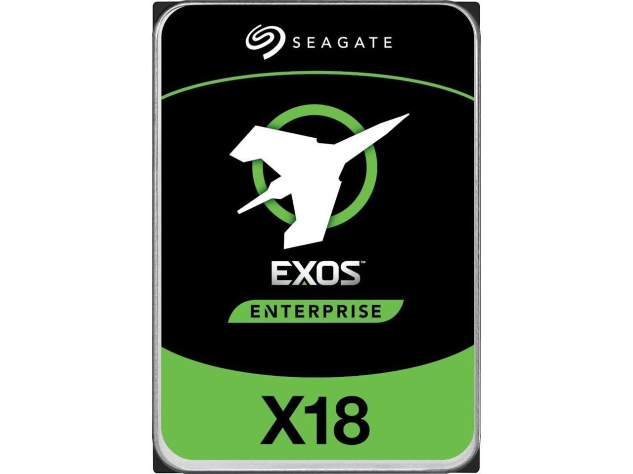 Seagate Exos X18 ST10000NM013G 10 TB Hard Drive - 3.5" Internal - SAS (12Gb/s SAS) - Conventional Magnetic Recording (CMR) Method - Video Surveillance System, Storage System Device Supported - 72 - Image 10