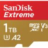SanDisk 1TB Extreme microSDXC 160MB/s UHS-I U3 A2 microSD 1.0 TB micro SD SDXC Flash Memory Card SDSQXA1-1T00-GN6MN with OEM Lanyard wholesale