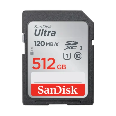 SanDisk 512GB Ultra SDXC UHS-I 120MB/s C10 U1 Full HD SD 512G Secure Digital Extended Capacity Flash Memory Card SDSDUN4-512G-GN6IN with OEM Lanyard wholesale