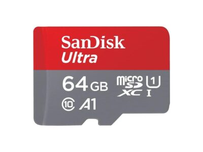 SanDisk 64GB Ultra microSDXC 140MB/s UHS-I U1 A1 Full HD C10 microSD 64G micro SD SDXC Flash Memory Card SDSQUAB-064G-GN6MN with OEM Lanyard - Image 2