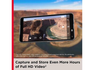 SanDisk 64GB Ultra microSDXC 140MB/s UHS-I U1 A1 Full HD C10 microSD 64G micro SD SDXC Flash Memory Card SDSQUAB-064G-GN6MN with OEM Lanyard - Image 3