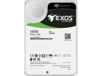 Seagate Exos X20 ST18000NM000D 18TB 7200 RPM 256MB Cache SAS 12Gb/s 3.5" Internal Hard Drive - Image 2