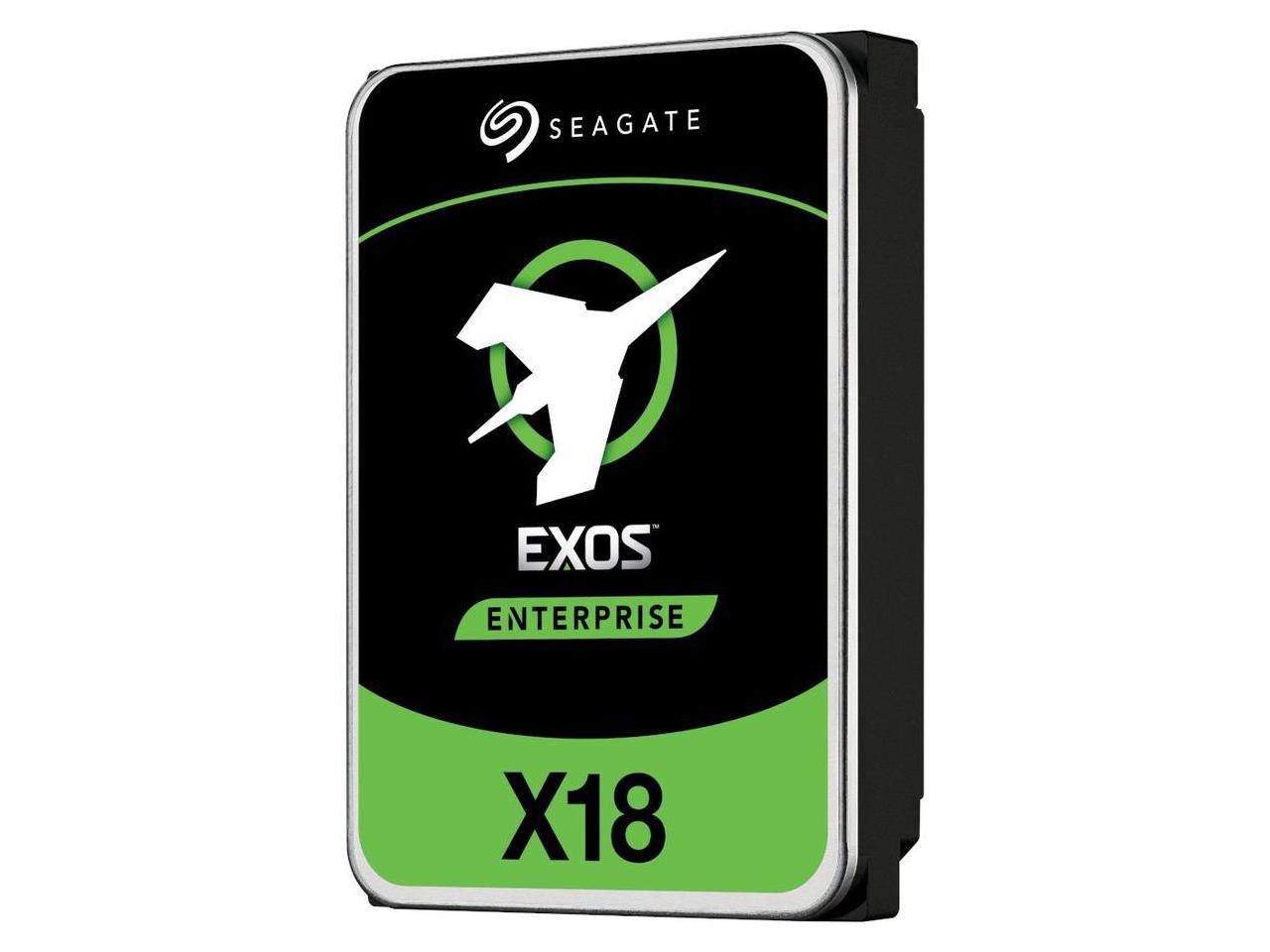Seagate Exos X18 ST10000NM013G 10 TB Hard Drive - 3.5" Internal - SAS (12Gb/s SAS) - Conventional Magnetic Recording (CMR) Method - Video Surveillance System, Storage System Device Supported - 72 - Image 3