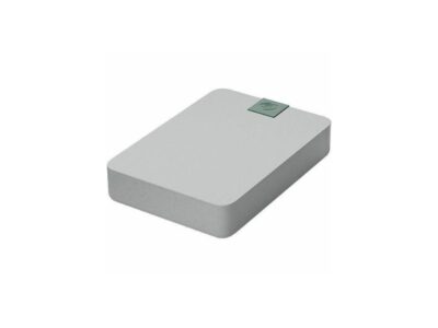 seagate ultra touch hdd 5tb external hard drive - 15mm, pebble grey, post-consumer recycled material, 6mo dropbox and mylio, rescue services (stma5000400) wholesale