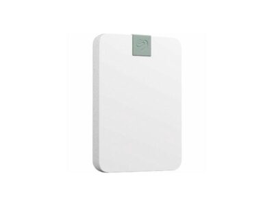 seagate ultra touch hdd 2tb external hard drive - 7mm, cloud white, post-consumer recycled material, 6mo dropbox and mylio, rescue services (stma2000400) - Image 3