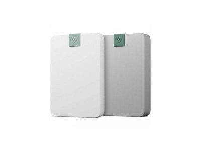 seagate ultra touch hdd 4tb external hard drive - 15mm, pebble grey, post-consumer recycled material, 6mo dropbox and mylio, rescue services (stma4000400) wholesale