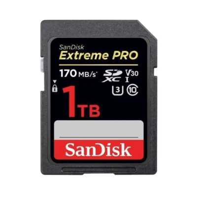 SanDisk - SDSDXXY-1T00-ANCIN - SanDisk Extreme PRO 1 TB Class 10/UHS-I (U3) SDXC - 170 MB/s Read - 90 MB/s Write - wholesale