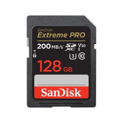 SanDisk Extreme PRO 128 GB Class 3/UHS-I U3 V30 SDXC SDSDXXD-128G-ANCIN wholesale