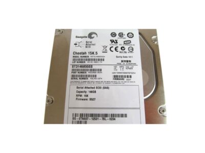 Seagate Cheetah 15K.5 ST3146855SS 146.80 GB 3.5" Internal Hard Drive - SAS - 15000 - 16 MB Buffer - 1 Pack - Image 3