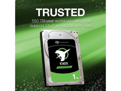 Seagate Exos 7E2000 1TB 7200-RPM Dual-Port 512e SAS-12Gb/s 128MB-Cache 2.5-Inch Enterprise Capacity Data Center Hard Disk Drive (ST1000NX0373) - Image 7