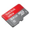SanDisk 64GB Micro SDHC Flash Card w/ Adapter Model SDSDQUA-064G wholesale