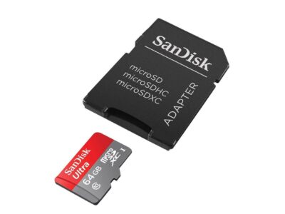 SanDisk 64GB Micro SDHC Flash Card w/ Adapter Model SDSDQUA-064G wholesale