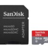 SanDisk 64GB Micro SDHC Flash Card w/ Adapter Model SDSDQUA-064G wholesale