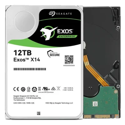 Seagate 12TB HDD Exos X14 7200 RPM 512e/4Kn SATA 6Gb/s 256MB Cache 3.5-Inch Enterprise Hard Drive (ST12000NM0008) wholesale