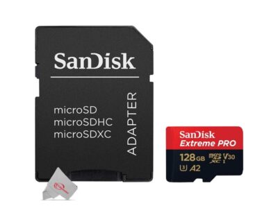 SanDisk Extreme Pro SDXC UHS-I U3 A2 V30 128GB + Adapter, SDSQXCY-128G-GN6MA wholesale