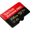 SanDisk SDSQXCZ-256G-GN6MA DJT 256GB 8p MSDXC r170MB/s w90MB/s UHS-I U3 A2 V30 SanDisk Extreme Pro Micro Secure Digital Extended Capacity Card w/ Adapter wholesale