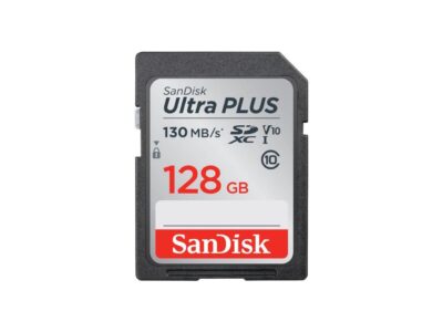 SanDisk Ultra PLUS SD Card, 128GB, SDSDUW3-128G-AN6IN - Image 2