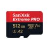 SanDisk 512GB Extreme PRO A2 microSDXC Card UHS-I U3 V30 Read Speed up to 200MB/s for 4K UHD Video (SDSQXCD-512G-GN6MA) wholesale