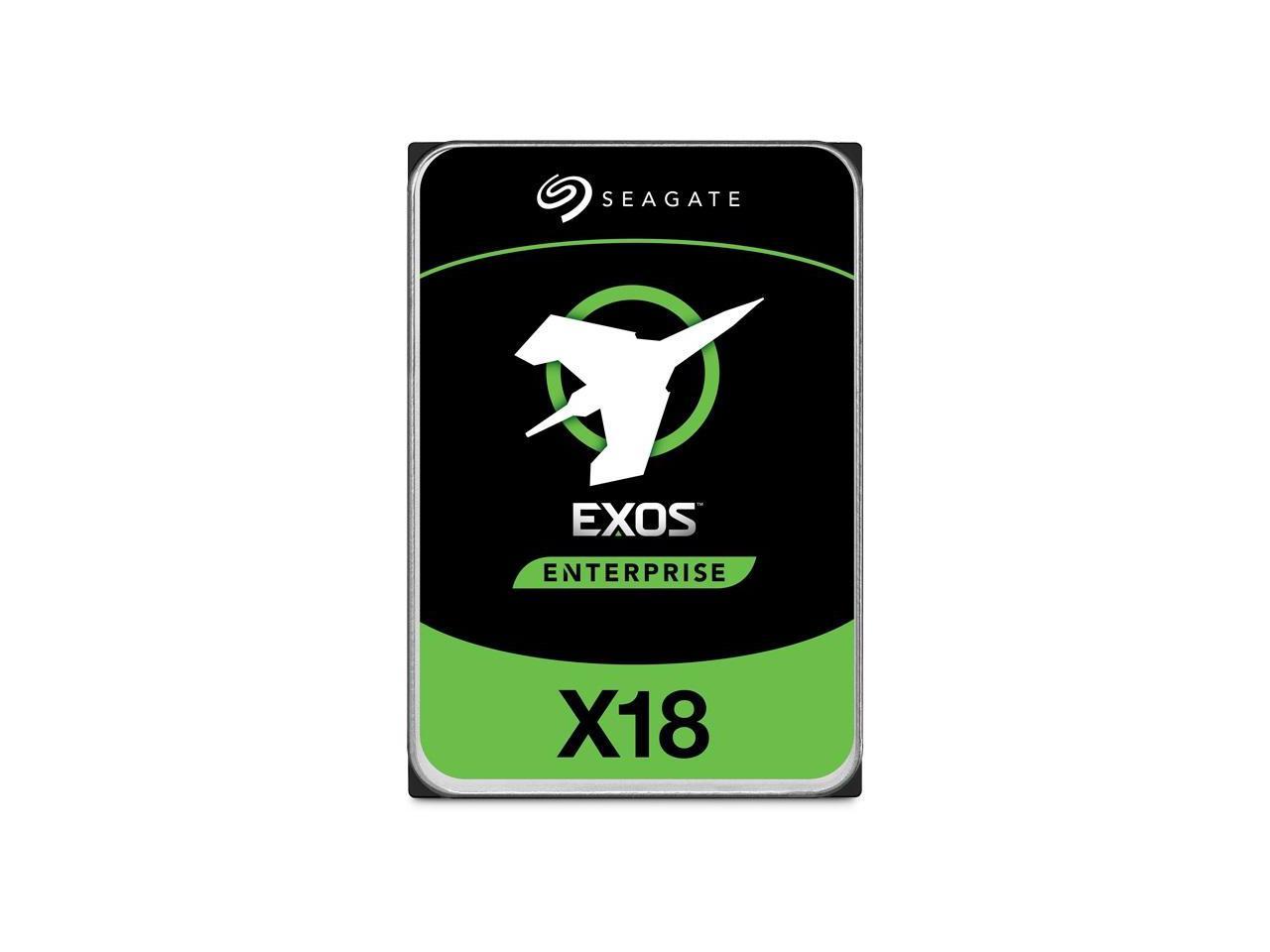 Seagate Exos X18 ST10000NM013G 10 TB Hard Drive - 3.5" Internal - SAS (12Gb/s SAS) - Conventional Magnetic Recording (CMR) Method - Video Surveillance System, Storage System Device Supported - 72 - Image 14