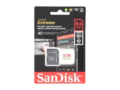 SanDisk 64GB Extreme microSDXC UHS-I/U3 A2 Memory Card with Adapter, Speed Up to 160MB/s wholesale