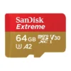 SanDisk 64GB Extreme microSDXC UHS-I/U3 A2 Memory Card with Adapter, Speed Up to 160MB/s wholesale