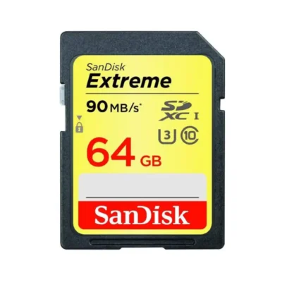 SanDisk 64GB Extreme SDXC UHS-I/U3 Class 10 Memory Card, Speed Up to 90MB/s (SDXVF-064G-G46) wholesale