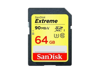 SanDisk 64GB Extreme SDXC UHS-I/U3 Class 10 Memory Card, Speed Up to 90MB/s (SDXVF-064G-G46) wholesale
