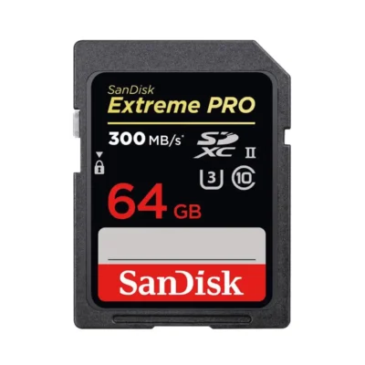 SanDisk 64GB Extreme Pro SDXC UHS-II/U3 Class 10 Memory Card, Speed Up to 300MB/s (SDXPK-064G-G64) wholesale