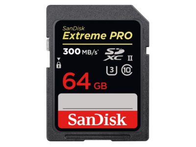 SanDisk 64GB Extreme Pro SDXC UHS-II/U3 Class 10 Memory Card, Speed Up to 300MB/s (SDXPK-064G-G64) wholesale