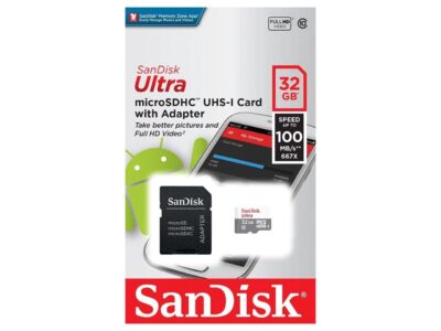 SanDisk 32GB Mobile Ultra microSDHC Class 10 UHS-1 30MB/s Memory Card with SD Adapter Model SDSDQUA-032G-U46A - Image 3