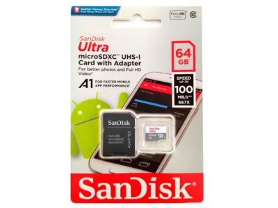 SanDisk 64GB Micro SDHC Flash Card w/ Adapter Model SDSDQUA-064G wholesale
