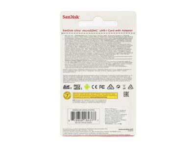SanDisk 32GB Ultra microSDHC UHS-I/Class 10 Memory Card, Speed Up to 80MB/s (SDSQUNS-032G) wholesale