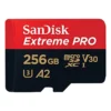 SanDisk SDSQXCZ-256G-GN6MA DJT 256GB 8p MSDXC r170MB/s w90MB/s UHS-I U3 A2 V30 SanDisk Extreme Pro Micro Secure Digital Extended Capacity Card w/ Adapter wholesale