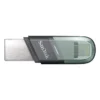 SanDisk SDIX90N-032G-GN6NN MAF 32GB USB 3.1 Lightning iXpand Flash Drive Flip Silver/Blue wholesale