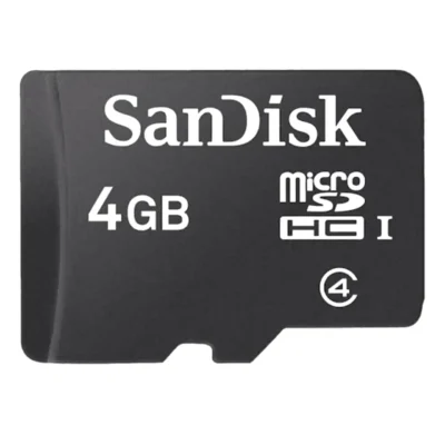 SanDisk 4GB microSDHC Card Class 4 SDSDQAB-004G Bulk Pack wholesale