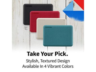 Toshiba Canvio Advance 4TB Portable External Hard Drive USB 3.0, Green - HDTCA40XG3CA (HDTCA40XG3CA) wholesale