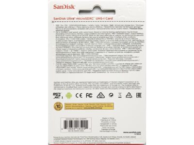 SanDisk 128GB microSDXC Ultra 100MB/s C10 UHS-I 128G microSD Class 10 microSD micro SD SDXC SDSQUNS-128G Flash Memory Card wholesale