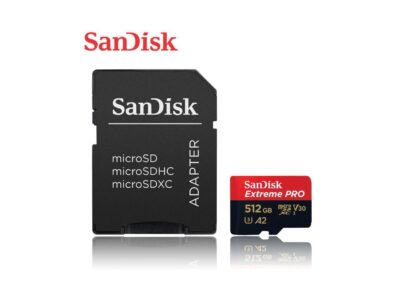 SanDisk 512GB Extreme PRO A2 microSDXC Card UHS-I U3 V30 Read Speed up to 200MB/s for 4K UHD Video (SDSQXCD-512G-GN6MA) wholesale