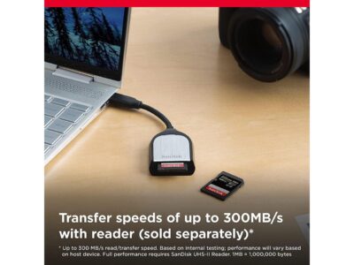 SanDisk 256GB Extreme Pro SDXC UHS-II Memory Card 300 MB/s - (SDSDXDK-256G-GN4IN) - Image 4