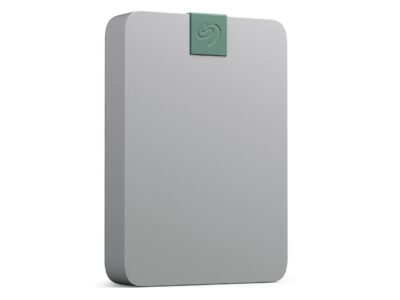 seagate ultra touch hdd 4tb external hard drive - 15mm, pebble grey, post-consumer recycled material, 6mo dropbox and mylio, rescue services (stma4000400) wholesale