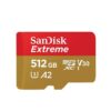 SanDisk SDSQXA1-512G-GN6MN MAS 512GB 8pin microSDXC r160MB/s w90MB/s C10 U3 V30 A2 UHS-I SanDisk Extreme microSDXC Memory Card w/o Adapter wholesale