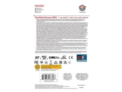 SanDisk 512GB Extreme PRO A2 microSDXC Card UHS-I U3 V30 Read Speed up to 200MB/s for 4K UHD Video (SDSQXCD-512G-GN6MA) wholesale