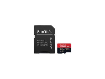 SanDisk 512GB Extreme PRO A2 microSDXC Card UHS-I U3 V30 Read Speed up to 200MB/s for 4K UHD Video (SDSQXCD-512G-GN6MA) wholesale