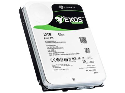 Seagate Exos 12TB Enterprise HDD SATA 6Gb/s 512e/4Kn 7200 RPM 256MB Cache 3.5" Internal Hard Drive ST12000NM001G - Image 2