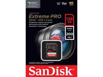 SanDisk Extreme PRO 128 GB Class 3/UHS-I U3 V30 SDXC SDSDXXD-128G-ANCIN wholesale