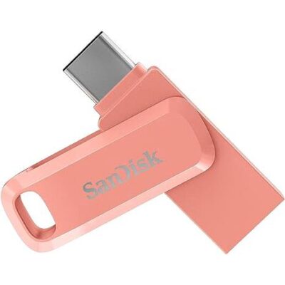 SanDisk 128GB Ultra Dual Drive Go USB Type-C Flash Drive, Peach - SDDDC3-128G-G46PC wholesale