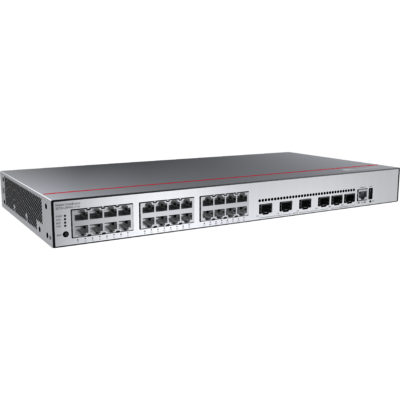 Huawei S5735-L24P4XE-A-V2 (24*10/100/1000BASE-T ports, 4*10GE SFP+ ports, 2*12GE stack ports, PoE+, AC power) wholesale
